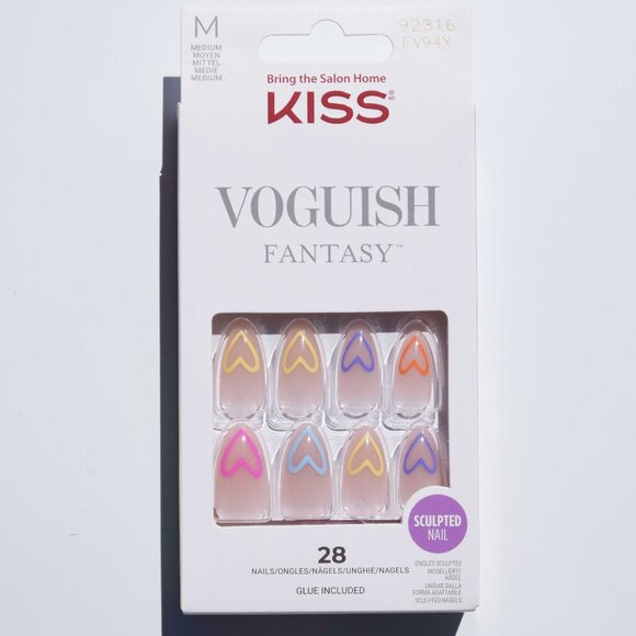 KISS Voguish Fantasy Nails Medium Length - Brunch Date - Picture 7 of 8